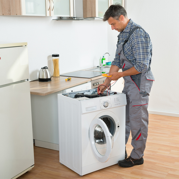 can you walk me through the steps of troubleshooting my washer issue in Fairview